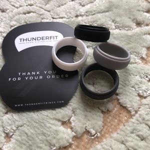 Men’s Silicone Rings (4 pack) - Size 11